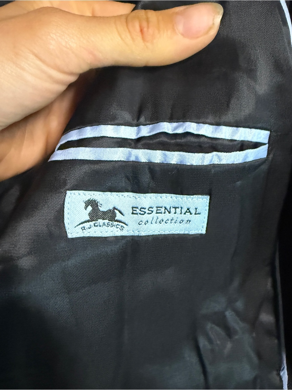 Women’s Size 4R Black RJ Classics Horseback Riding Show Coat. Good Condition. - Picture 4 of 9